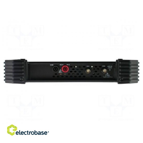 Handheld oscilloscope | 100MHz | 14bit | LCD TFT 8" | Ch: 2 | 1Gsps paveikslėlis 3