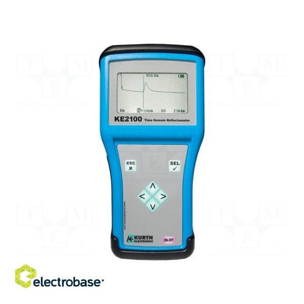 Meter: reflectometer | LCD | Detection: place of cable failure image 1