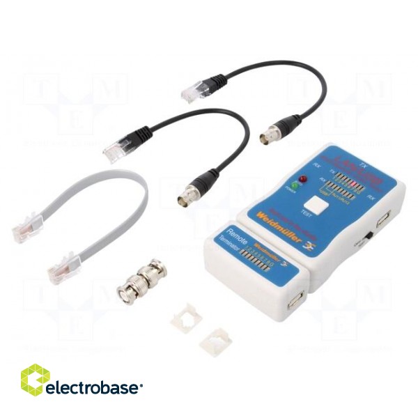 Tester: LAN wiring | Features: RJ45 test socket | IP44 | 135x65x27mm фото 1