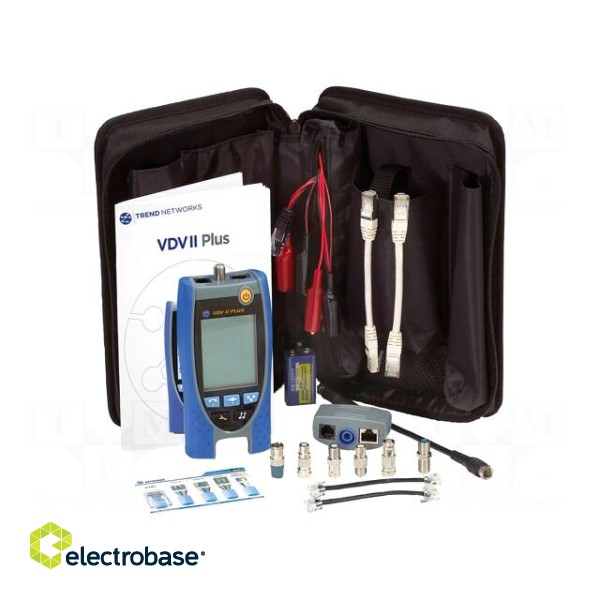 Tester: LAN wiring | LCD 2,9" | Measured cable l: max.600m | VDV II фото 2