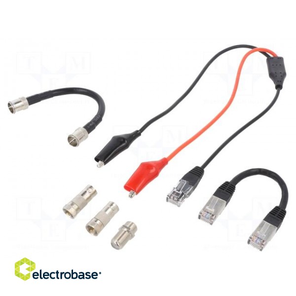 Tester: wiring system | LCD | Measured cable l: 2÷3m | RJ11,RJ45 фото 6