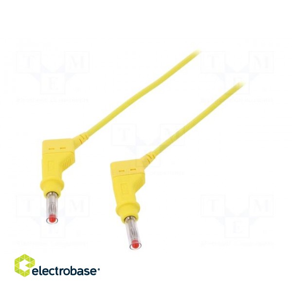 Connection cable | 32A | banana plug 4mm,both sides | Len: 2m