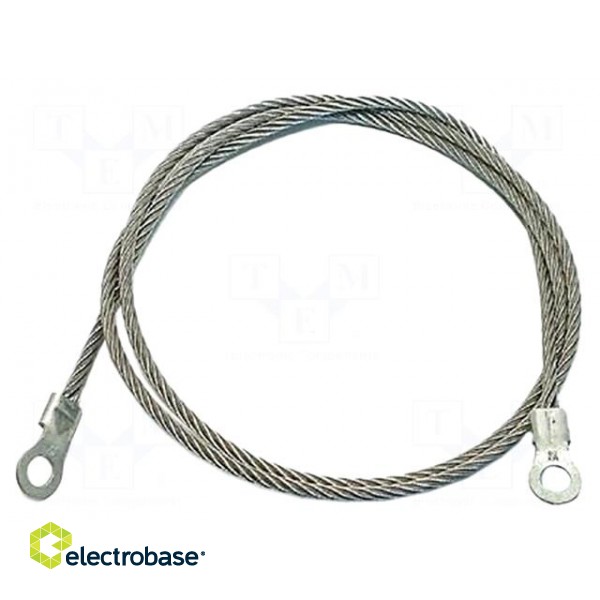 Ground/earth cable | ring terminal,both sides | Len: 3.05m