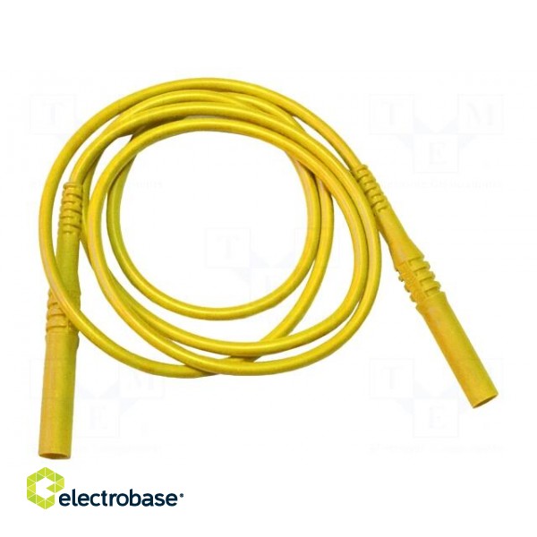 Test lead | 20A | banana plug 4mm,both sides | insulated | Len: 1.8m