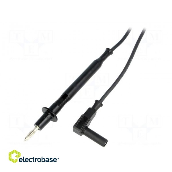Test lead | 20A | probe tip,banana plug 4mm | with protection