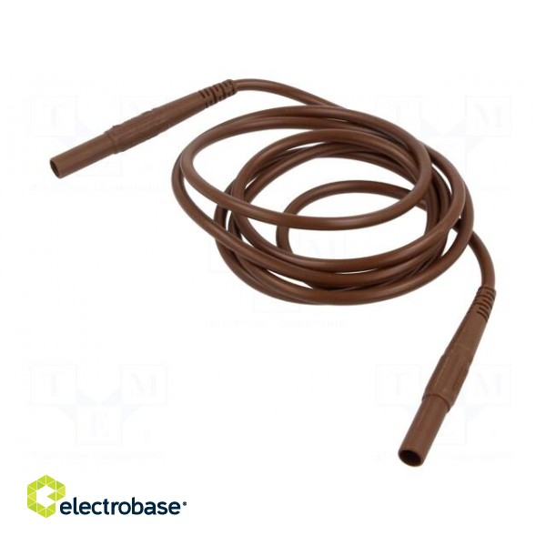 Test lead | 32A | banana plug 4mm,both sides | insulated | Len: 1.5m