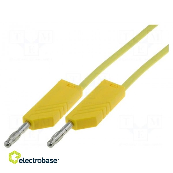 Test lead | 60VDC | 16A | 4mm banana plug-4mm banana plug | Len: 1m