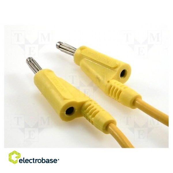 Test lead | 60VDC | 20A | 4mm banana plug-4mm banana plug | Len: 1m