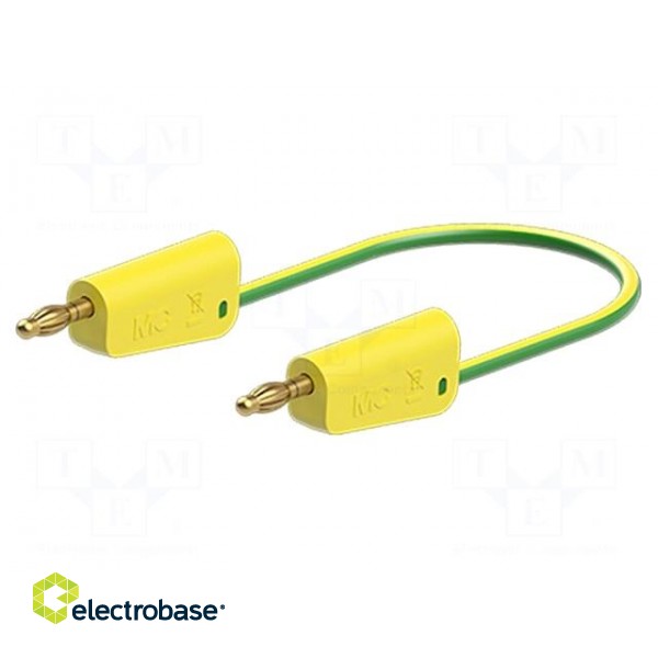 Test lead | 60VDC | 30VAC | 32A | banana plug 4mm,both sides | Len: 2m