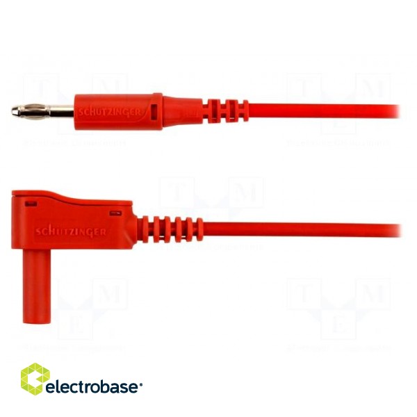 Test lead | 70VDC | 32A | Len: 2m | red | Cond.cross sec: 2.5mm2