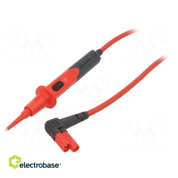 Test lead | Len: 1.4m | red | Features: with remote control switch