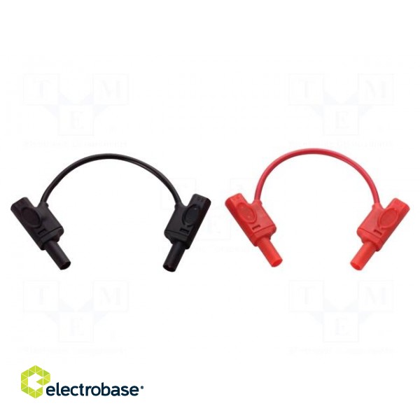 Test lead | Len: 0.2m | red and black | PSM-2010,PSM-3004,PSM-6003