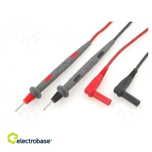 Set of test leads | Urated: 1kV | Inom: 10A | Len: 1.5m | 2x test lead