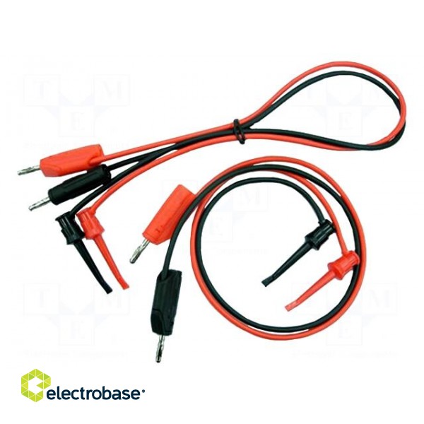 Set of test leads | Urated: 30VAC | Urated: 60VDC | Inom: 5A