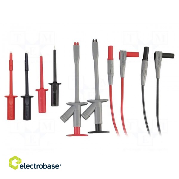 Test leads | 1m | clip-on probes x2,test leads x2,test probes x4