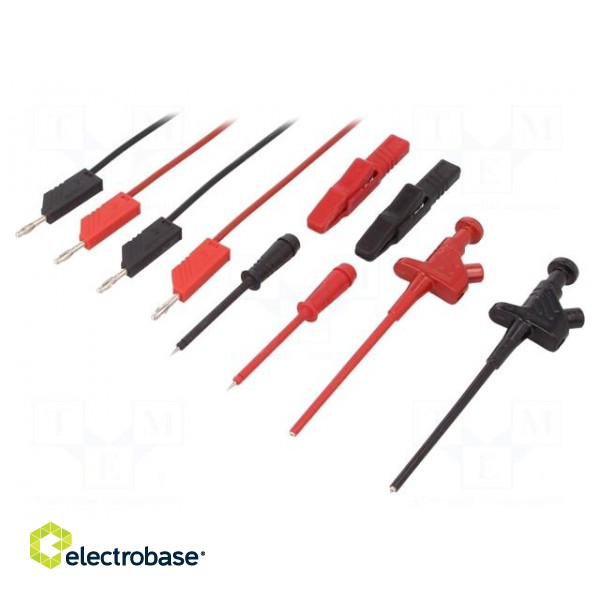 Test leads | red and black | 932793001 image 1