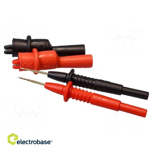 Test leads | 10A | black,red