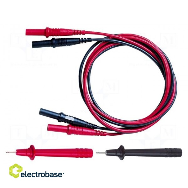 Test leads | black,red | test leads x2,test probes x2