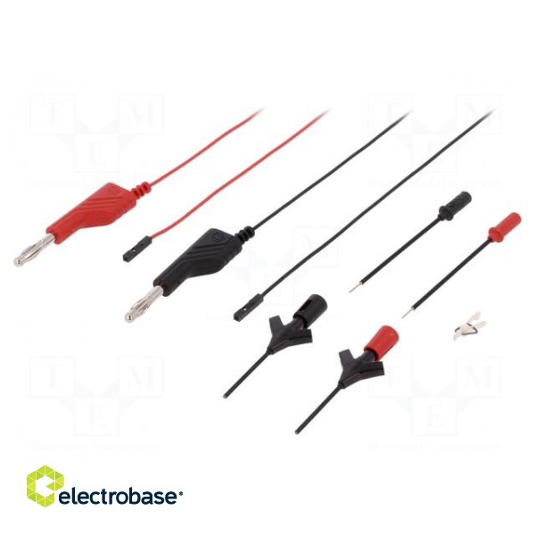 Test leads | red and black | 932959001 image 1