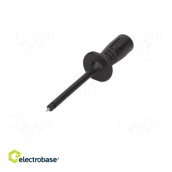 Test probe | 1000V | black | Tip diameter: 2mm | Socket size: 4mm paveikslėlis 2
