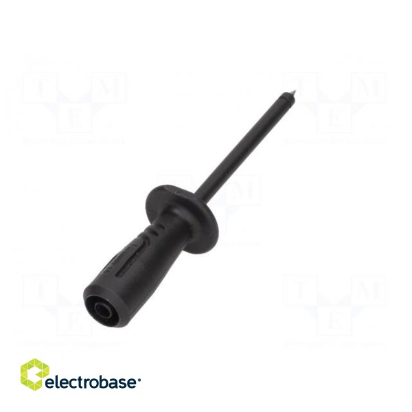 Test probe | 1000V | black | Tip diameter: 2mm | Socket size: 4mm paveikslėlis 6