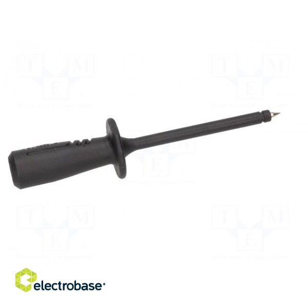 Test probe | 1000V | black | Tip diameter: 2mm | Socket size: 4mm фото 7