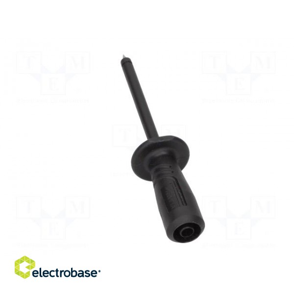 Test probe | 1000V | black | Tip diameter: 2mm | Socket size: 4mm фото 5