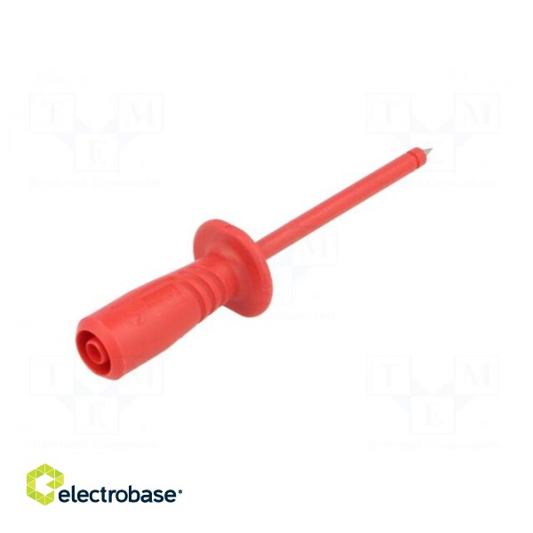 Test probe | 1000V | red | Tip diameter: 2mm | Socket size: 4mm image 6