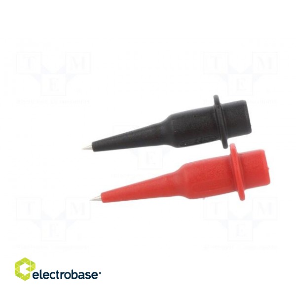 Test probe | 10A | 1kV | red and black | Socket size: 4mm фото 3