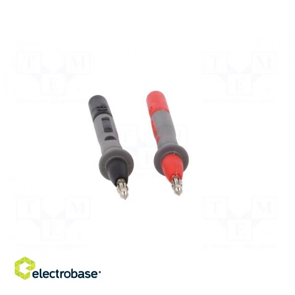 Probe tip | 15A | red and black | Socket size: 4mm image 9