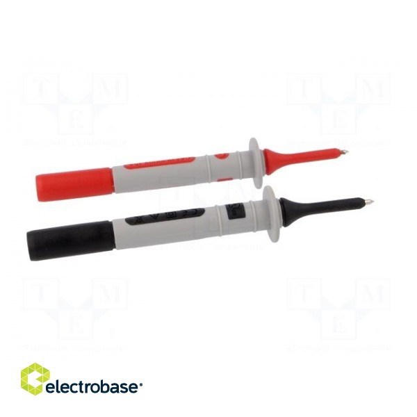 Test probe | 15A | red and black | Socket size: 4mm image 7