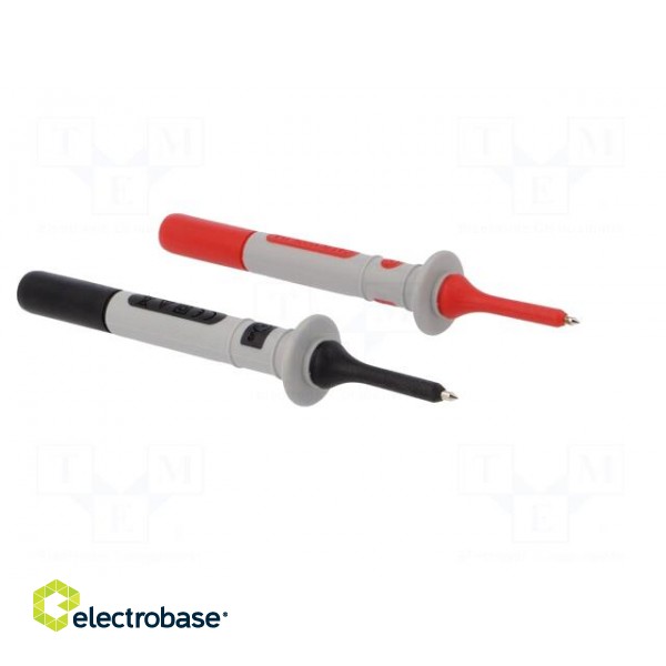 Test probe | 15A | red and black | Socket size: 4mm image 8