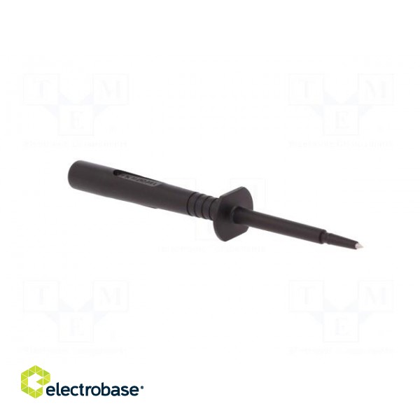 Test probe | 16A | black | Socket size: 4mm | Plating: nickel plated image 8