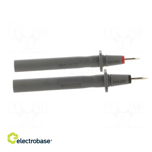 Test probe | 16A | red and black | Tip diameter: 2mm image 8