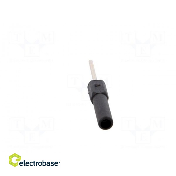 Test probe | 19A | black | Overall len: 58.5mm | Socket size: 4mm image 5