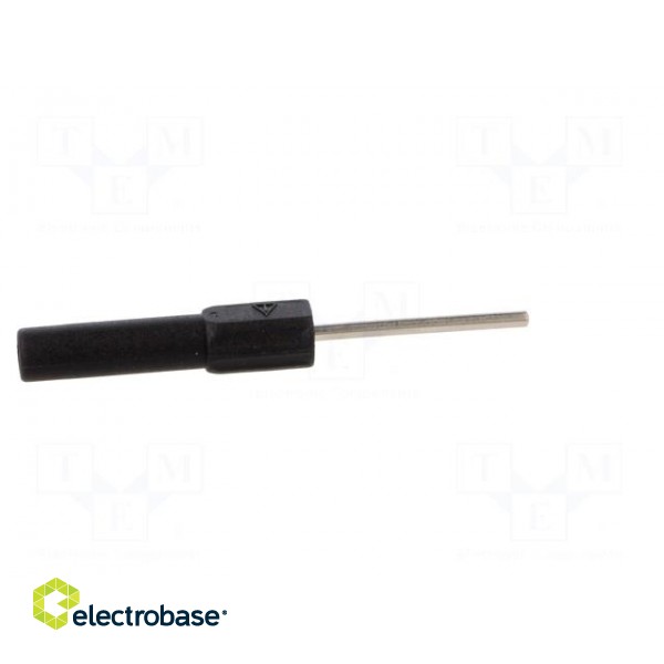 Test probe | 19A | black | Overall len: 58.5mm | Socket size: 4mm image 7