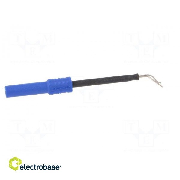 Test probe | 1A | blue | Socket size: 4mm | Plating: nickel plated image 7