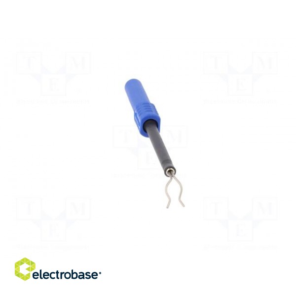 Test probe | 1A | blue | Socket size: 4mm | Plating: nickel plated image 9