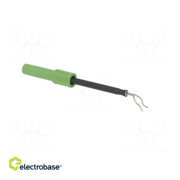Test probe | 1A | green | Socket size: 4mm | Plating: nickel plated image 8