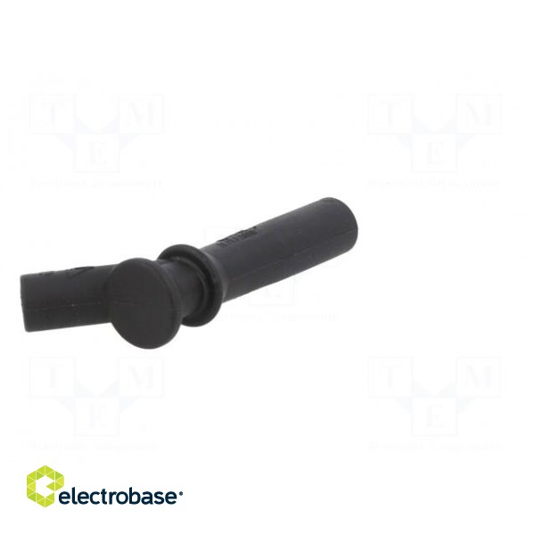 Probe tip | 2A | black | Tip diameter: 11mm | Socket size: 4mm paveikslėlis 6