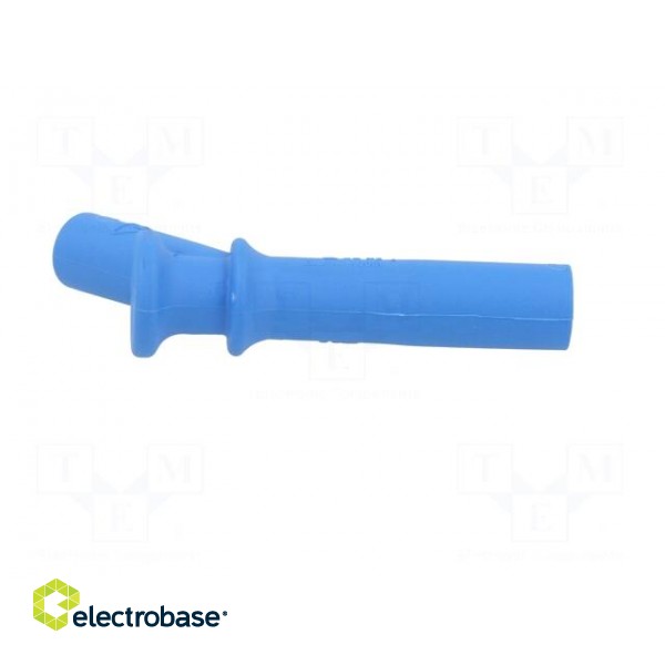 Probe tip | 2A | blue | Tip diameter: 11mm | Socket size: 4mm фото 7