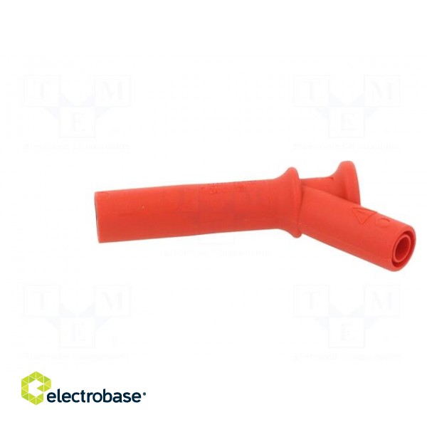 Probe tip | 2A | red | Tip diameter: 11mm | Socket size: 4mm paveikslėlis 3