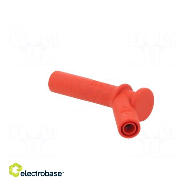 Probe tip | 2A | red | Tip diameter: 11mm | Socket size: 4mm paveikslėlis 4