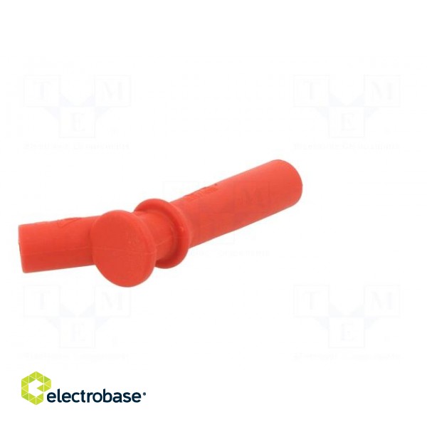 Probe tip | 2A | red | Tip diameter: 11mm | Socket size: 4mm paveikslėlis 6