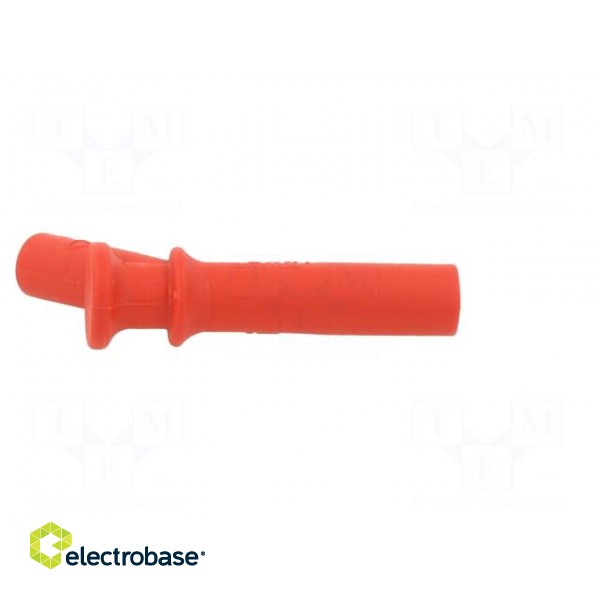 Probe tip | 2A | red | Tip diameter: 11mm | Socket size: 4mm paveikslėlis 7
