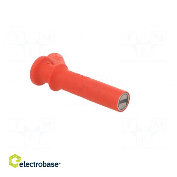 Probe tip | 2A | red | Tip diameter: 11mm | Socket size: 4mm paveikslėlis 8
