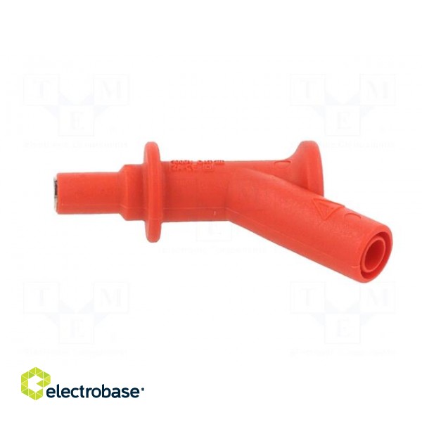 Probe tip | 2A | red | Tip diameter: 7mm | Socket size: 4mm image 3