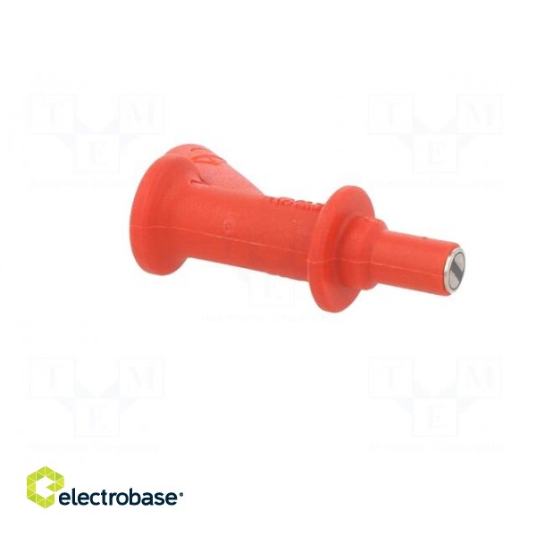 Probe tip | 2A | red | Tip diameter: 7mm | Socket size: 4mm paveikslėlis 8