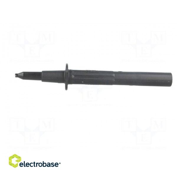 Test probe | 32A | black | Tip diameter: 4mm | Socket size: 4mm фото 3