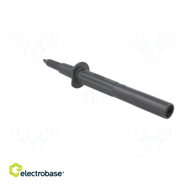 Test probe | 32A | black | Tip diameter: 4mm | Socket size: 4mm image 4